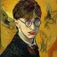 Placeholder: Harry Potter painted by Van Gogh