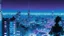 Placeholder: Clear Focus, High resolution, Cyberpunk skyline, comic style