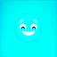Placeholder: AI LOGO simple, winking face