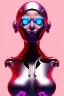 Placeholder: cyberpunk, pink latex body, women, body portrai, highlight eyes perfect, skin, tron, cyborg, perfekt sexy, real, dream, hr giger