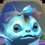 Placeholder: cute fish “wearing avatar make up” Pandora