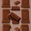 Placeholder: chocolate brick with bite out of it