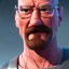 Placeholder: Walter White cyborg, 8k,robot