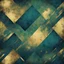 Placeholder: Hyper Realistic Green, Navy-Blue & Golden Abstract Retro Grungy Texture