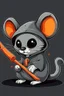 Placeholder: cute mouse grim reaper