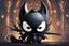 Placeholder: Chibi Hollow knight venom in 8k solo leveling shadow artstyle, in the style of fairy academia, hollow knight them, mask, close picture, neon lights, intricate details, highly detailed, high details, detailed portrait, masterpiece,ultra detailed, ultra quality