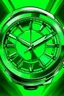Placeholder: generate image of green face watch which seem real for blog