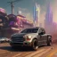 Placeholder: cyberpunk 2077 version of a ford f150