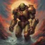 Placeholder: The Ultimate Doom: Revival, in impressionism art style