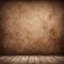 Placeholder: Hyper Realistic Brown Vignette Grunge Wall without floor