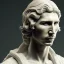 Placeholder: White Statue adam driver , Rome style sculpture, full body, fresco background, hyper realistic, 8k,