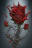 Placeholder: The symbol of Lyrial is a red rose with thorns