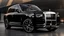 Placeholder: Rolls Royce Cullinan mixed with Black Color No Reflection, Super Detailed, desktop wallpaper, 4K