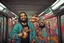 Placeholder: ˂https://soundcloud.com/b-mannen˃ Write the text: "KEBAB BROTHERS" :: "KEBAB BROTHERS" :: Graffiti text, in subway with a happy gangsta Jesus holding a spray can painting the text in graffiti style: "KEBAB BROTHERS"