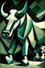 Placeholder: picasso schilderrij een stier abstract