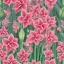 Placeholder: A highly detailed oil painting of intricate Amaryllis flowers, seamless pattern, Baroque