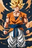 Placeholder: Goku, but he is tan.