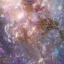 Placeholder: one big crystal subtle flower in a galactic ambiance with a beautiful fairy, transparent petals, delicate colors, in the foreground, full of details, smooth, bright sunshine，soft light atmosphere, light effect，vaporwave colorful, concept art, smooth, extremely sharp detail, finely tuned detail, ultra high definition, 8 k, unreal engine 5, ultra sharp focus