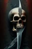 Placeholder: A picture of knife in the Skull