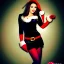 Placeholder: midnight visit by a sultry, gorgeous female Christmas elf