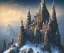 Placeholder: Fortress of the Giants on top of the highest snowy Mountain