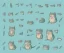 Placeholder: cute cat illustration isolated clear details