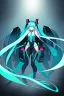 Placeholder: hatsune miku with big weapons