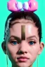 Placeholder: Ultra Realistic image, Rosalía artist, portrait, normal complexion, natural small busty, traditional Japanese tattoo, two bows, little chopsticks hair ,black eye long liner, latex t-shirt, inflatable open coat, gold pink and blue style, spray line glow make up, geometric led jewelry, fog, hot, inflatable style latex coat, vibrant color, highly detailed, art stations, concept art, smooth, unreal engine 5, god rays, ray tracing, RTX, lumen lighting, ultra detail, volumetric lighting.