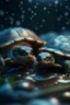 Placeholder: frozen turtles just waking from sleep with cute eyes, shot on Hasselblad h6d-400c, zeiss prime lens, bokeh like f/0.8, tilt-shift lens 8k, high detail, smooth render, down-light, unreal engine, prize winning