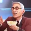 Placeholder: dr. Anthony fauci eating a bowl of Spike protein