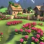 Placeholder: Picture of a simple medevial village that likes roses