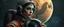 Placeholder: portrait of space gypsy bloodsucker astronaut, sexy one, holding her helmet in lap, goa trance halloween glam rock soul opera, explorer new frontier, meeting with two new races beyond our star system