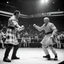 Placeholder: As the crowd roars with anticipation, Gingham Printed squares off against his opponent, a seasoned veteran with a reputation for crushing his adversaries with ruthless efficiency. The air crackles with tension as the two fighters exchange icy glares, each seeking to unravel the other's strategy before the first bell tolls.