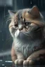 Placeholder: sad cat