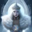 Placeholder: ice kingdom digital painting,a crystal - clear ice, majestic, ice fractal, Fantasy, Illustration,Character Design, magician, HDR, 16k