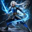 Placeholder: Fhoto full body, reality, Raw, raiden vs avatar, super magic storm, light eye, sword dragon, mortal combat, digital art, intricate details, powerful composition, captivating, , trending on artstation, sharp focus, studio photo, intricate details, highly detailed, by addiedigi