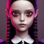 Placeholder: wednesday addams rolünde oynayan jenna ortega