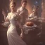 Placeholder: a dinner date with the girl next door, slice of life, modern, realistic,!! looking at the camera!!, solo, first person pov, enjoying life!!! elegant, highly detailed, digital painting, artstation, concept art, matte, sharp focus, illustration, art by artgerm and greg rutkowski and alphonse mucha