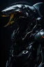 Placeholder: an android by yoji shinkawa head of robotic hammerhead cyborg mantaray crisp oil painting, chiaroscuro by leonardo da vinci, award winning photography, photorealisic, IPA Awards, abstract background by gabriel dawe carbon advanced matte materials, obscure dark,