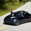 Placeholder: Tesla roadster blended with a reliant robin