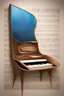 Placeholder: furniture as art in the style of sheet music