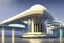 Placeholder: Worlds best building design for a an airport. Unique and brilliant architectural design similar to Taj mahal.