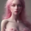 Placeholder: fairy, pink, pink, beautiful, hyperrealism, masterpiece, expert, cinematic lighting, sharp focus, 8K, pastel, macro lens, woman, detailed, flower