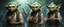 Placeholder: realistic rendering Portrait of the gremlin Apkallu sages who were sent by the god Ea to teach civilization to humanity before the flood. They were depicted as half-human and half-fish or bird, and were associated with wisdom, magic, and culture.