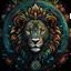 Placeholder: mandala lion, colorful page, coloer background, digital Art, perfect composition, beautiful detailed intricate insanely detailed octane render trending on artstation, photorealistic concept art, soft natural volumetric cinematic perfect light, chiaroscuro, masterpiece, oil on canvas, raphael, caravaggio, greg rutkowski, beeple, beksinski, giger, black and white still, digital Art, perfect coloer, read,green, blew,white, ((((colorful)))))