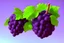 Placeholder: 3D render, an ink grape, on a white background.