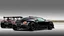 Placeholder: musou black painted Black Super Star Bugatti Veyron Hyper Sport, rear view