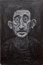 Placeholder: In the light of awareness, darkness is absorbed; in the style of Philip Guston