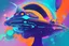 Placeholder: Abstract alien space