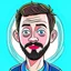 Placeholder: Funny Cartoon Bernardo Silva